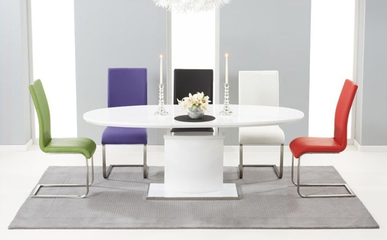 High Gloss Dining Table Sets | Great Furniture Trading Company | The For Hi Gloss Dining Tables (Photo 2 of 25)