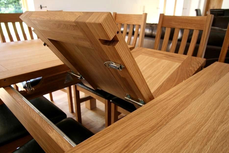 Incredible Extending Solid Oak Dining Table Tallinn Butterfly Within Extending Solid Oak Dining Tables (View 1 of 25)