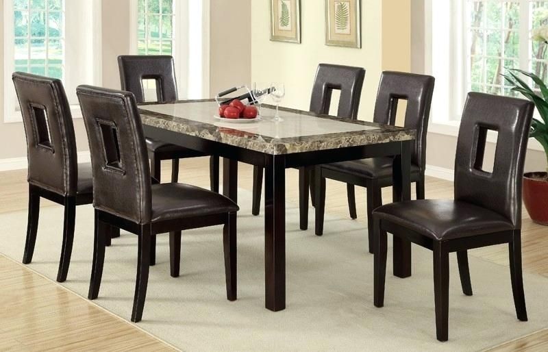 Kitchen Table 6 Chairs Set – Botscamp Throughout Dining Table Sets With 6 Chairs (View 3 of 25)