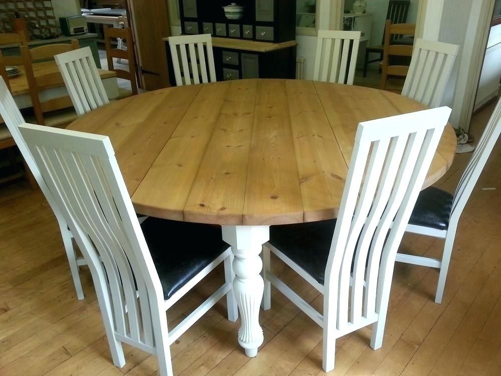 Large Round Dining Table Seats 6 – Futboldesafio (View 23 of 25)