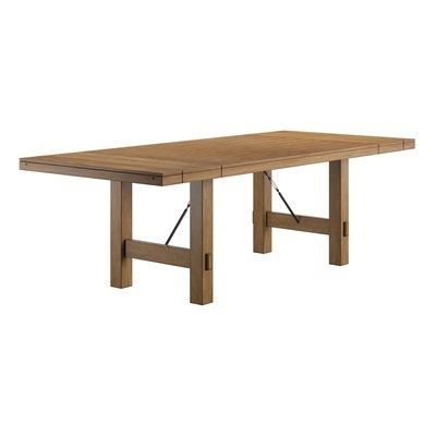 Laurel Foundry Modern Farmhouse Beachem Extendable Dining Table In Pertaining To Norwood 6 Piece Rectangle Extension Dining Sets (View 23 of 25)