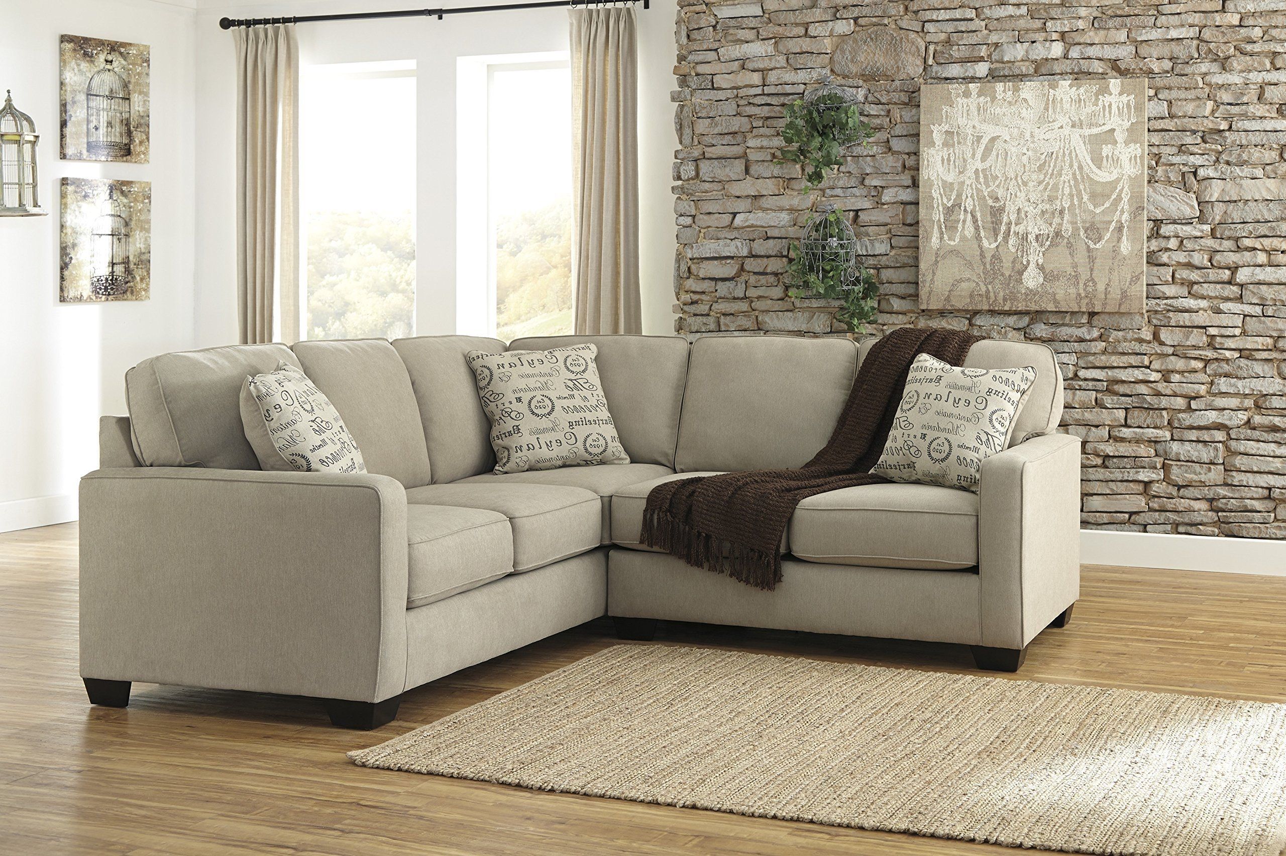 Left Facing Chaise Sectional Sofa Lovely Alenya Vintage Casual Tan Inside Arrowmask 2 Piece Sectionals With Sleeper & Right Facing Chaise (View 24 of 25)