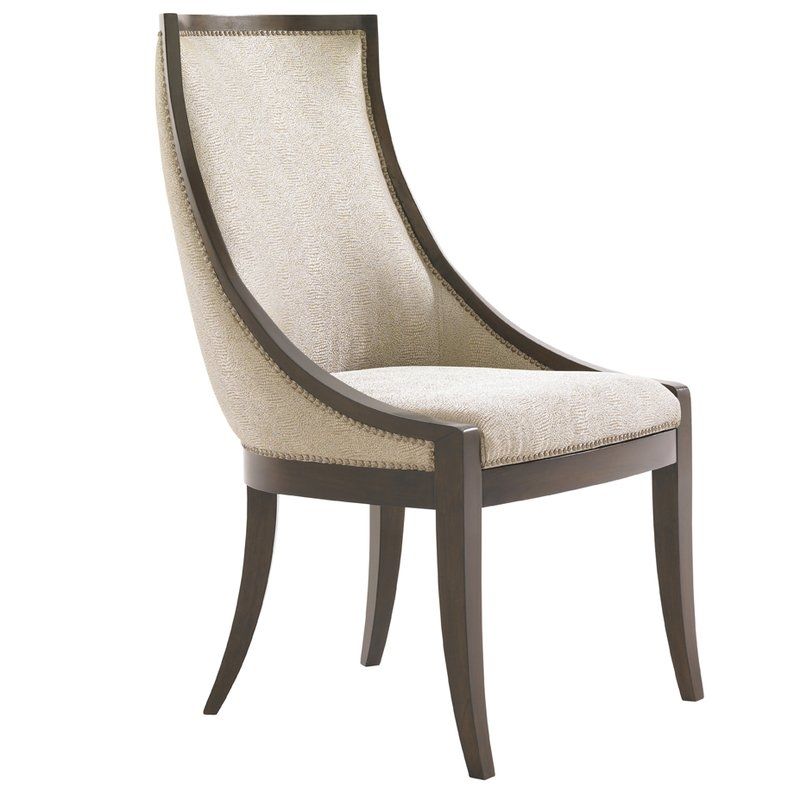 Lexington Tower Place Talbott Host Upholstered Dining Chair | Wayfair With Regard To Dining Chairs (View 7 of 25)
