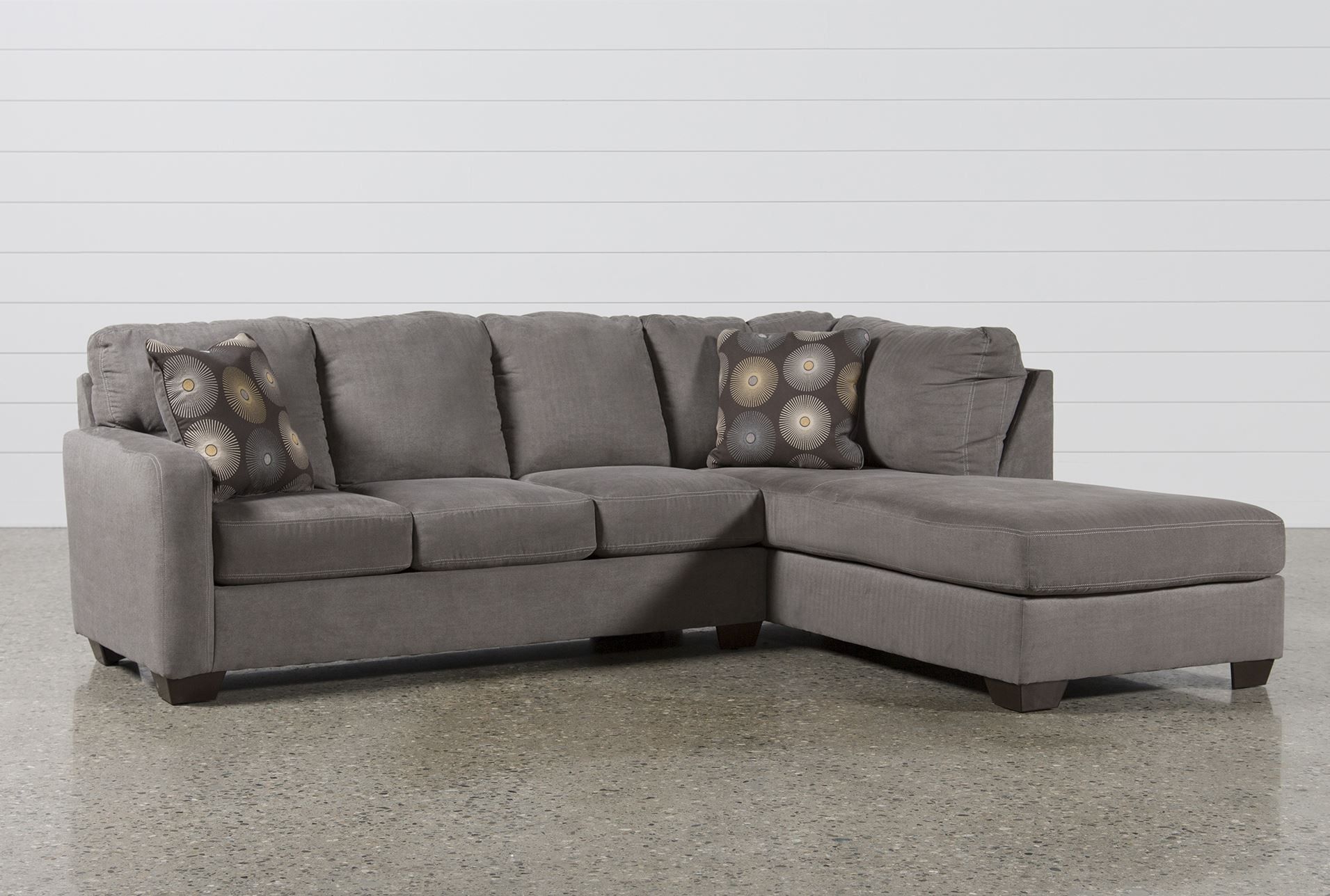 Lovely 2 Piece Sectional Sofa – Buildsimplehome Pertaining To Evan 2 Piece Sectionals With Raf Chaise (Photo 6545 of 7825)