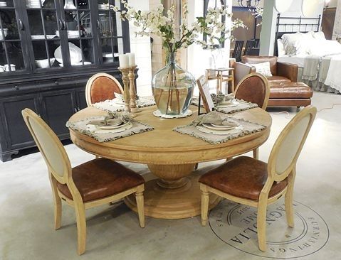 Magnolia Home Round Dining Table | Magnolia♡ | Pinterest | Joanna Throughout Magnolia Home Breakfast Round Black Dining Tables (View 1 of 25)