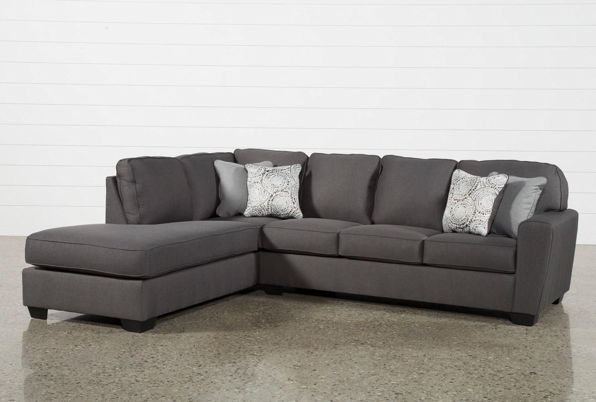 Mcdade Graphite 2 Piece Sectional W/laf Chaise | Graphite, Living Regarding Alder 4 Piece Sectionals (View 11 of 25)