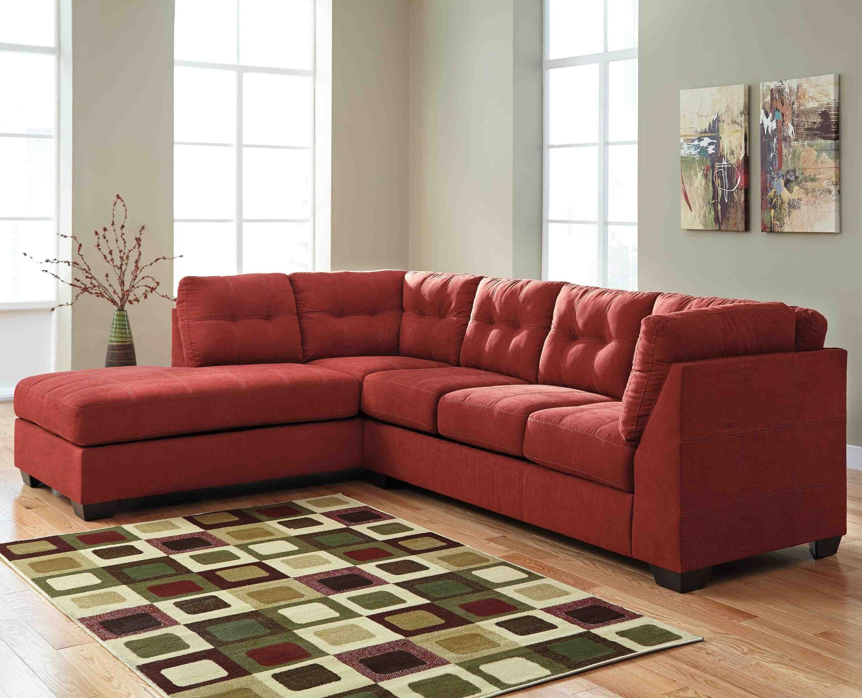 Microfiberctional Sofa With Chaise Amazing Photo Inspirations With Arrowmask 2 Piece Sectionals With Sleeper &amp; Right Facing Chaise (View 10 of 25)