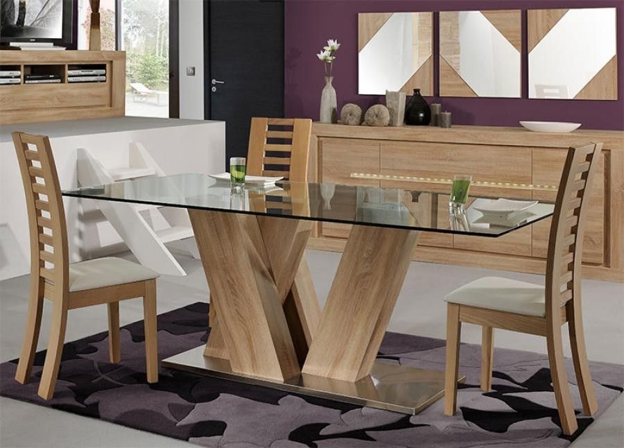 Modern Wooden Dining Table Designs Best Of Wood And Glass Dining Regarding Wood Glass Dining Tables (View 7 of 25)