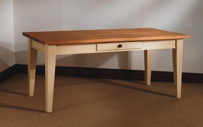 Mottisfont Painted Pine 6ft X 3ft Dining Table Intended For 3ft Dining Tables (Photo 14 of 25)