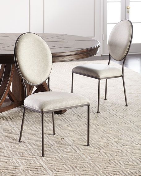 Rachel Oval Dining Table | Oval Dining Tables Pertaining To Weaver Dark 7 Piece Dining Sets With Alexa White Side Chairs (View 7 of 25)