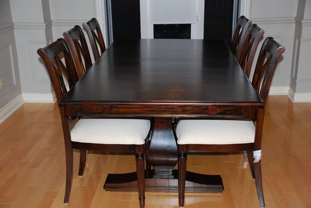 Real Solid Wood Dining Room Tables | Dining Room Table Sets Intended For Solid Wood Dining Tables (Photo 15 of 25)