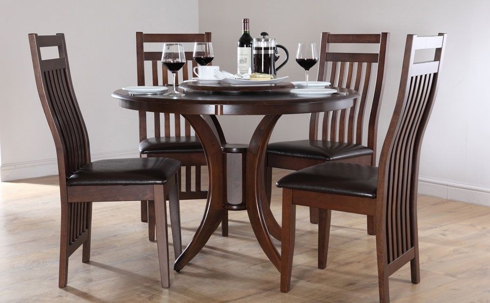 Round Dining Tables And Chairs | Best Dining Table Ideas With Regard To Small Round Dining Table With 4 Chairs (View 4 of 25)