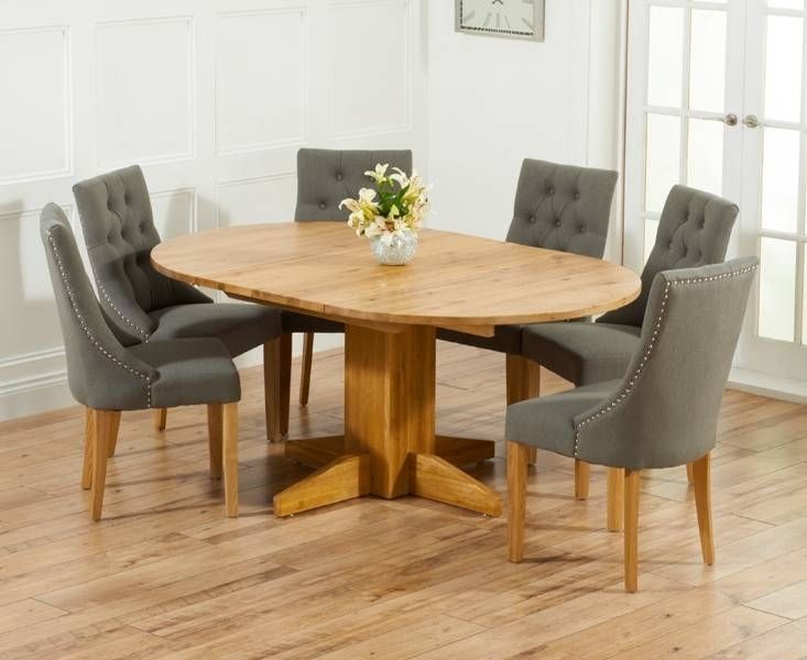 Round Extending Dining Table Sets Elegant Extending Round Table And Inside Extendable Round Dining Tables Sets (View 11 of 25)