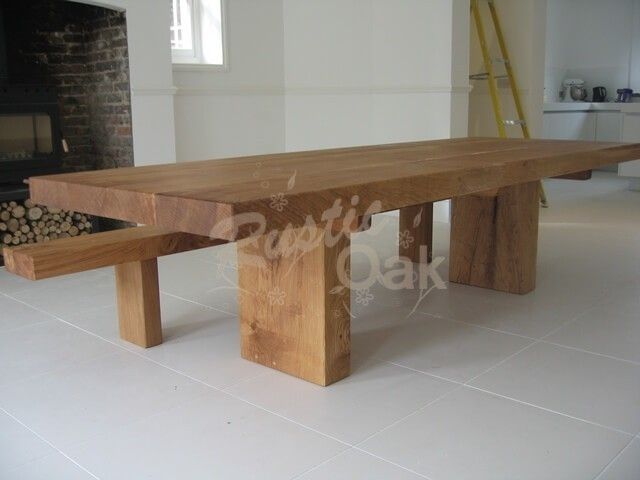Featured Photo of Top 25 of Rustic Oak Dining Tables