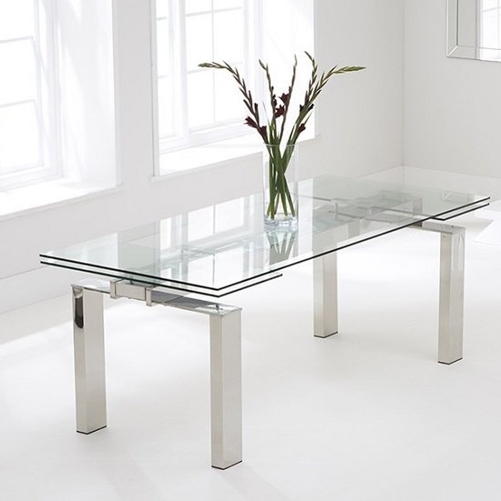 Featured Photo of 25 Best Ideas Glass Folding Dining Tables