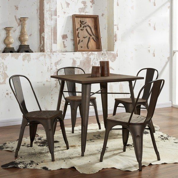 Shop Carbon Loft Pemberton Industrial Style Dining Table – Free With Regard To Industrial Style Dining Tables (View 2 of 25)