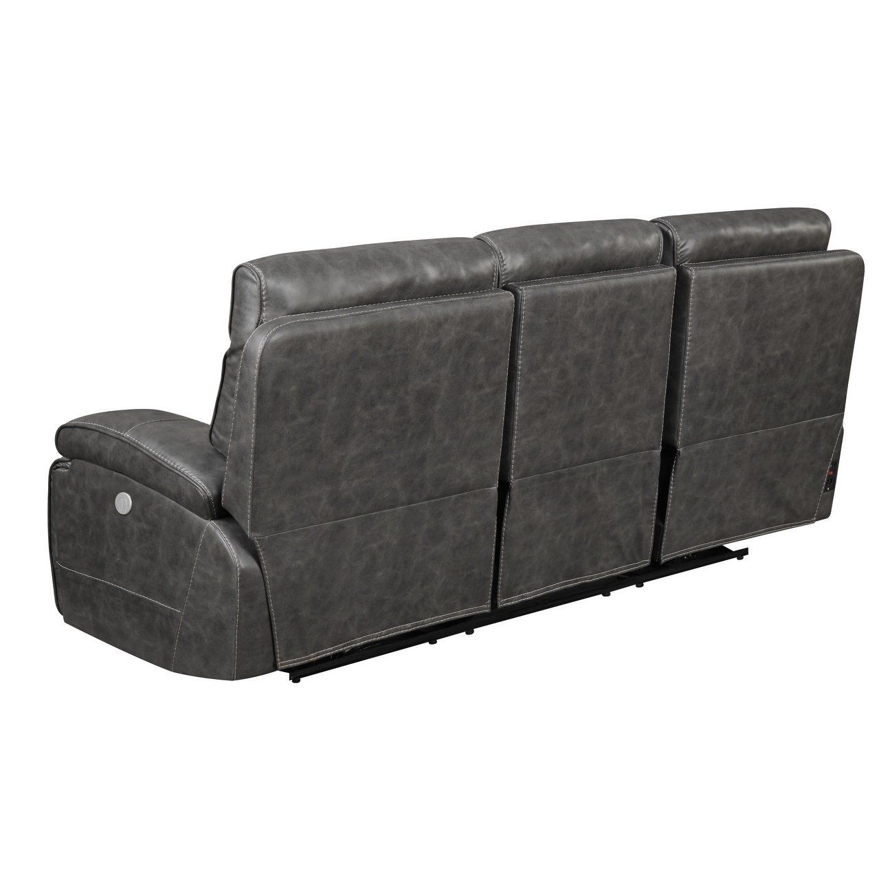 Shop Emerald Home Burton Grey Power Motion Sofa – Free Shipping Pertaining To Burton Leather 3 Piece Sectionals (View 15 of 25)