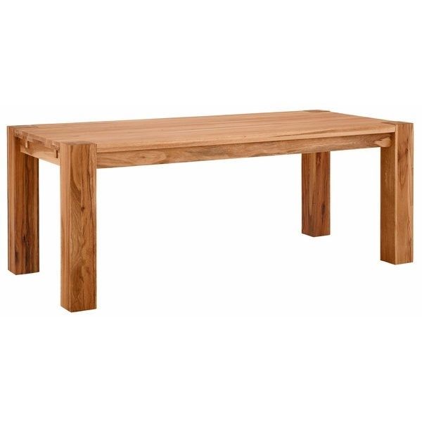 Shop Matrix 87 Inch Wild Oak Dining Table, Natural – Free Shipping Regarding 87 Inch Dining Tables (Photo 1 of 25)