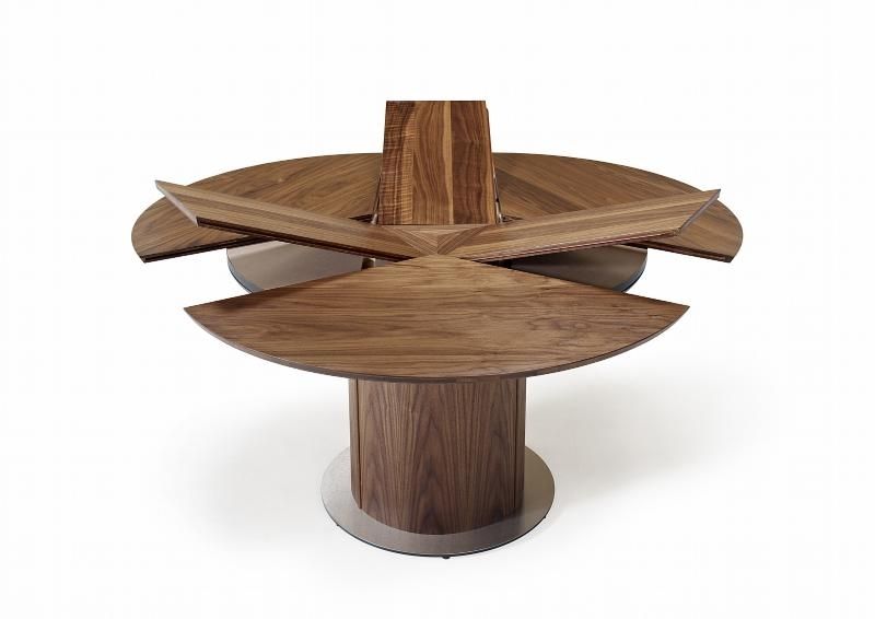 Skovby Sm32 Circular Extending Dining Table | Vale Furnishers Within Circular Extending Dining Tables And Chairs (View 12 of 25)