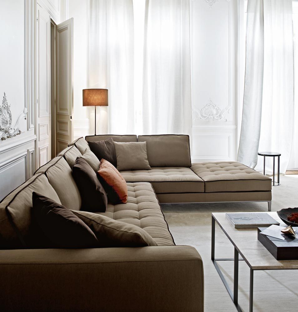 Sofas: Lucrezia – Collection: Maxalto – Design: Antonio Citterio | F Inside London Optical Reversible Sofa Chaise Sectionals (Photo 6270 of 7825)