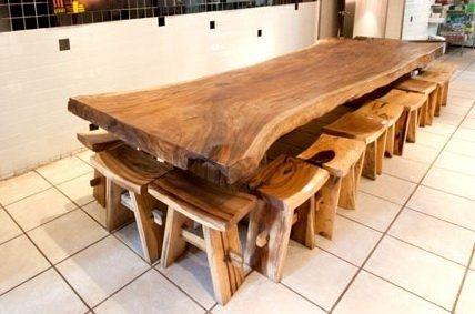 Solid Wood Dining Table And Chairs | Solid Wood Chairs For S… | Flickr Inside Solid Oak Dining Tables (Photo 4 of 25)
