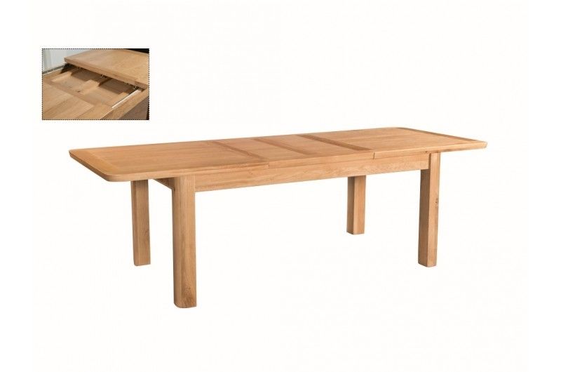Treviso Oak 6ft Extension Dining Table – 2346 – Solid With Regard To Rocco Extension Dining Tables (View 14 of 25)