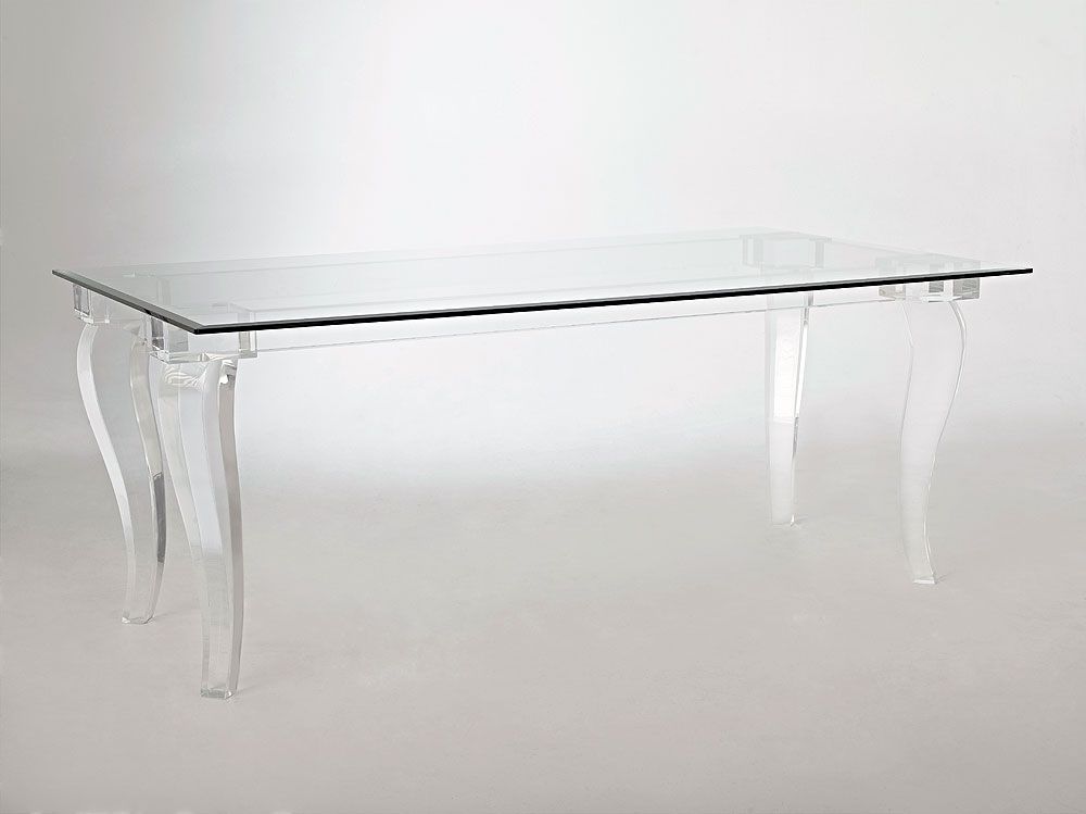 Valencia Acrylic Dining Table | Inside Acrylic Dining Tables (View 2 of 25)
