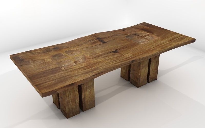 Vela Dining Table – Sustainable Solid Wood Dining Room Furniture Regarding Solid Wood Dining Tables (View 20 of 25)
