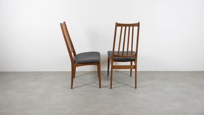 Vintage Danish High Back Dining Chairs, Set Of 8 For Sale At Pamono With Regard To High Back Dining Chairs (View 25 of 25)