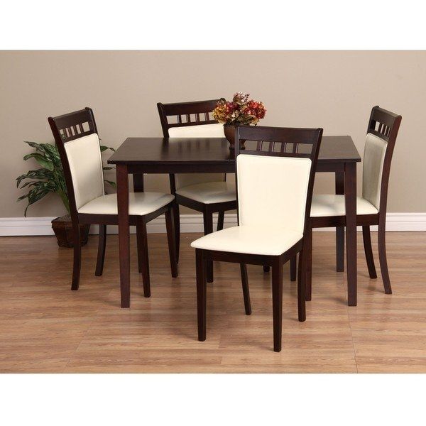 Warehouse Of Tiffany Shirlyn 5 Piece Dining Furniture Set – Free With Regard To Caden 5 Piece Round Dining Sets With Upholstered Side Chairs (View 17 of 25)