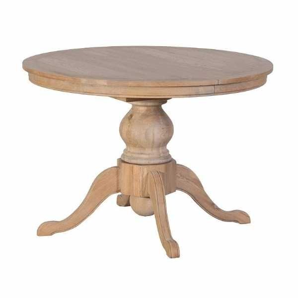 Weathered Oak Extending Round Rectangular Oval Dining Table Pertaining To Extending Round Dining Tables (View 13 of 25)