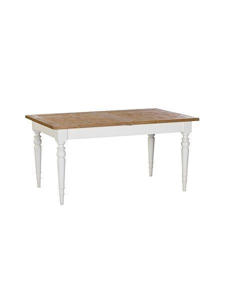 Willow Ii 155cm Rectangle Extending Dining Table | Dining Room Intended For Shabby Chic Extendable Dining Tables (View 12 of 25)