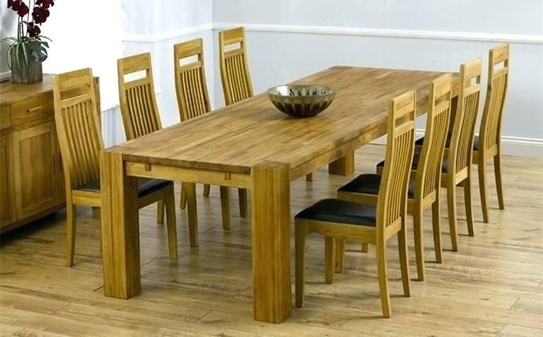 Wood Round Dining Table For 8 – Modern Computer Desk Cosmeticdentist Regarding Dining Tables For  (View 19 of 25)