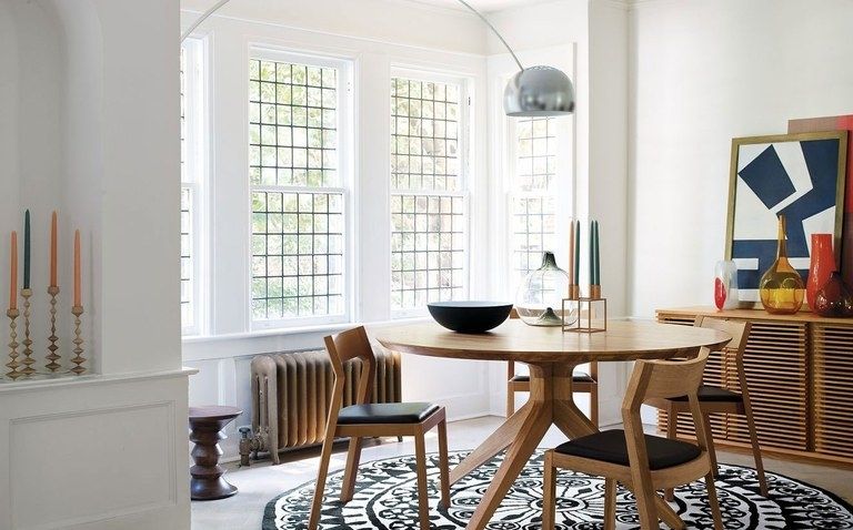 You Need An Arc Floor Lamp For Your Dining Table | Architectural Digest Throughout Dining Lights Above Dining Tables (View 17 of 25)