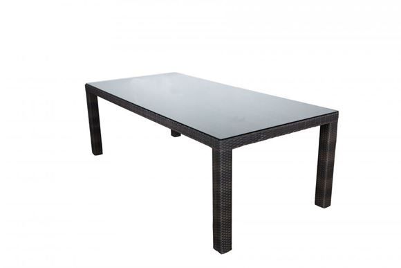 Zenith Dining Table / Java | Outdoor Patio Furniture | Discountpatio With Java Dining Tables (Photo 14 of 25)