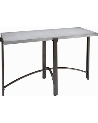 2018 Parsons Black Marble Top &amp; Dark Steel Base 48x16 Console Tables Throughout Concrete Top Console Table Superhuman Parsons Dark Steel Base 48x (View 19 of 25)