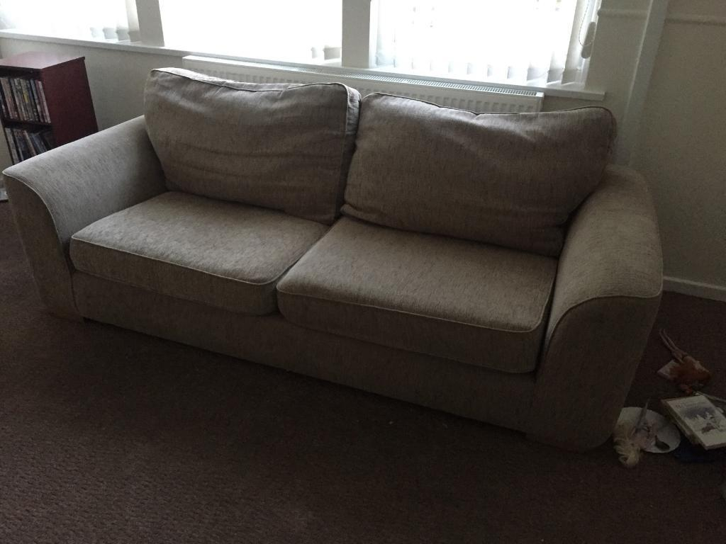 3 Seater Sofa And Arm Chair | In Plymouth, Devon | Gumtree Intended For Devon Ii Arm Sofa Chairs (Photo 1 of 25)