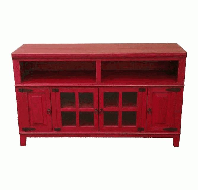 Antique Red Plasma Tv Stand, Rustic Red Tv Stand With Widely Used Rustic Red Tv Stands (Photo 7298 of 7825)