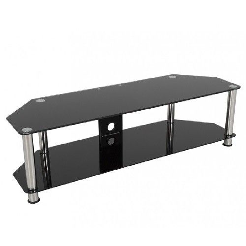Avf Group, Glass/tube Corner Tv Stand With Cable Management (Photo 6971 of 7825)