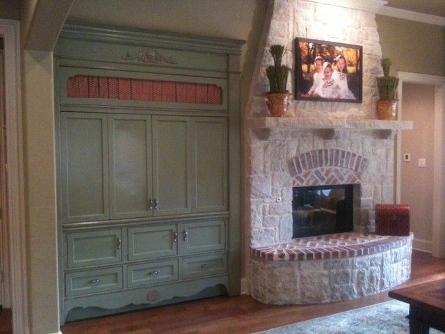Built In French Country – Traditional – Entertainment Centers And Tv Pertaining To Most Up To Date French Country Tv Stands (Photo 6653 of 7825)