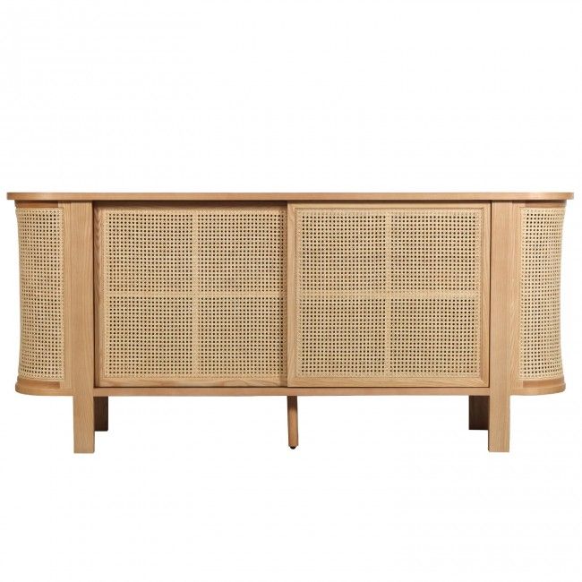 Featured Photo of 2024 Best of Natural Cane Media Console Tables