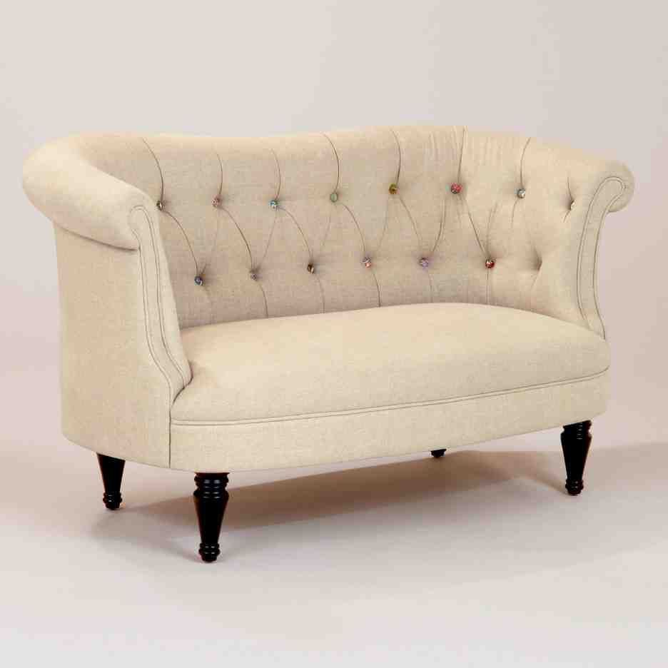 Curved Loveseat Sofa | Curved Sofa | Pinterest | Home, Living Room Intended For Abigail Ii Sofa Chairs (Photo 15 of 25)