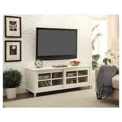 Favorite French Country Tv Stands Inside French Country Tv Stand – White – 60 – Convenience Concepts (Photo 6635 of 7825)