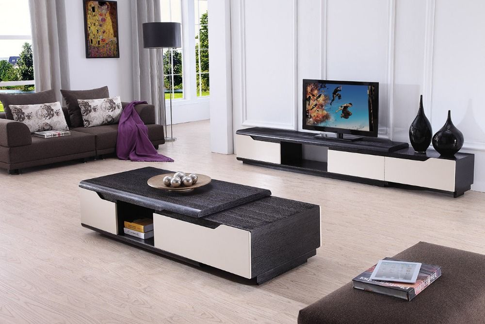 Favorite Tv Stand Coffee Table Sets Intended For Lizz Contemporary Living Room Furniture Tv Stand And Coffee Table (Photo 7134 of 7825)