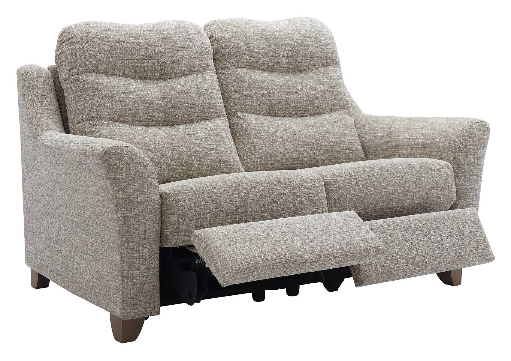 G Plan Tate Fixed & Recliner Sofa |oldrids & Downtown Within Tate Ii Sofa Chairs (View 11 of 25)