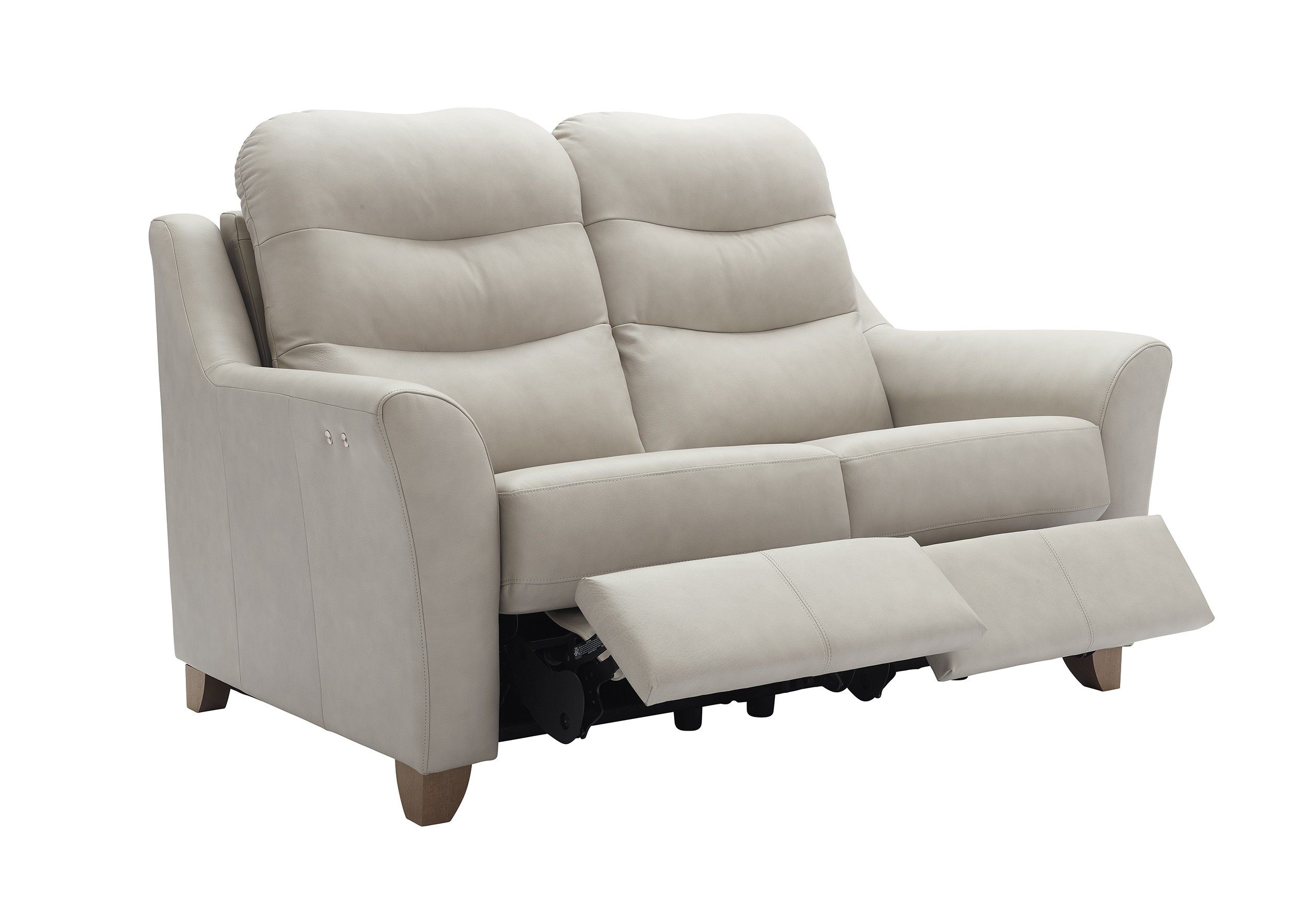 G Plan Tate Leather 2 Seater Electric Double Recliner Sofa | Tr In Tate Ii Sofa Chairs (Photo 6 of 25)