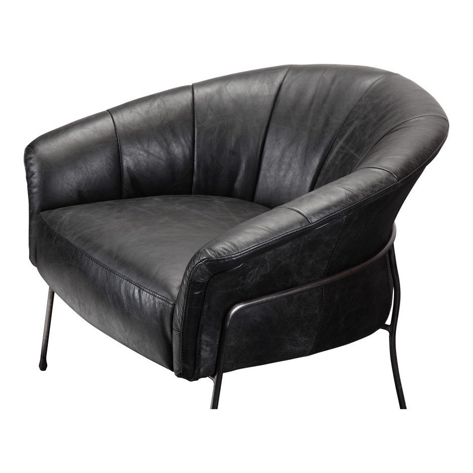 Gordon Arm Chair Black | Products | Moe's Usa In Gordon Arm Sofa Chairs (Photo 10 of 25)