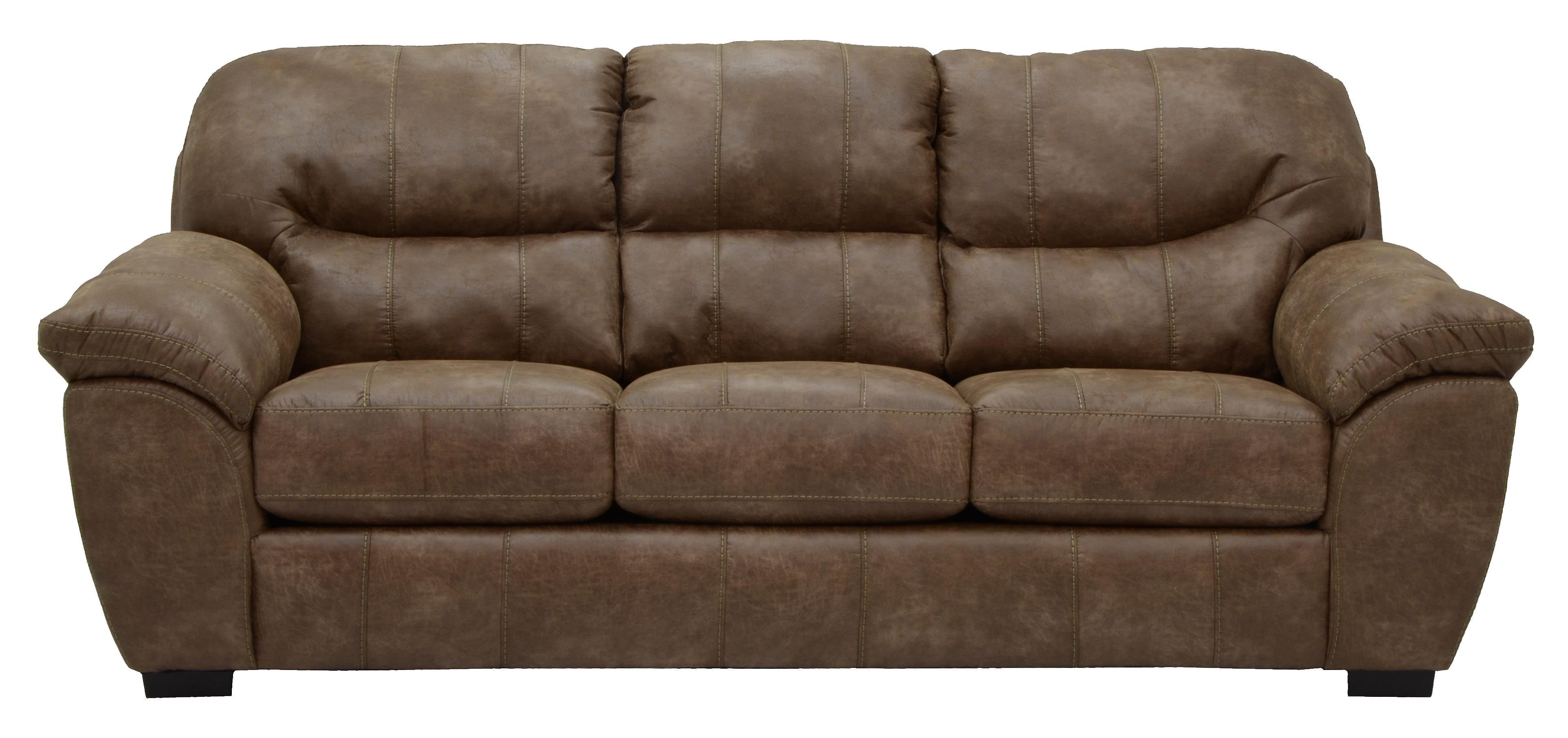 Grant Faux Leather Sofa | Ruby Gordon Home | Sofas With Gordon Arm Sofa Chairs (View 15 of 25)
