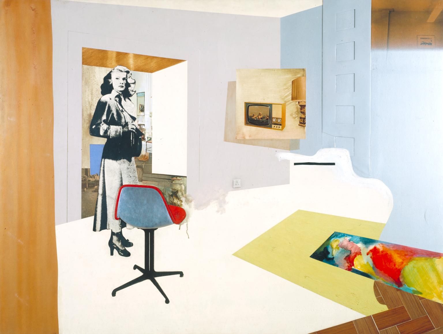 Interior Ii', Richard Hamilton, 1964 | Tate Intended For Tate Ii Sofa Chairs (Photo 25 of 25)