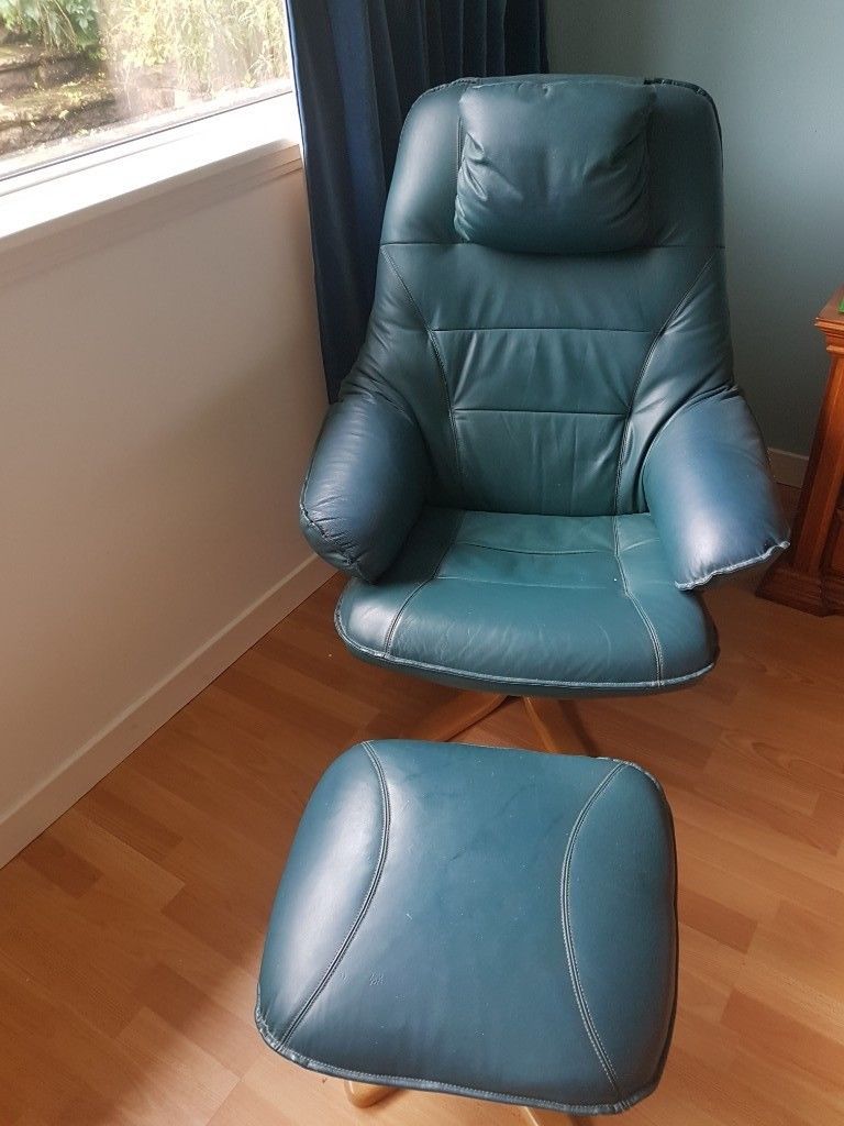 Leather Swivel Chairs N Stools | In Bridge Of Weir, Renfrewshire In Katrina Blue Swivel Glider Chairs (View 13 of 25)